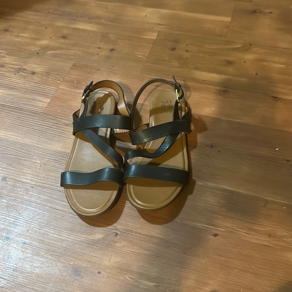 Naturalized Black Sandals